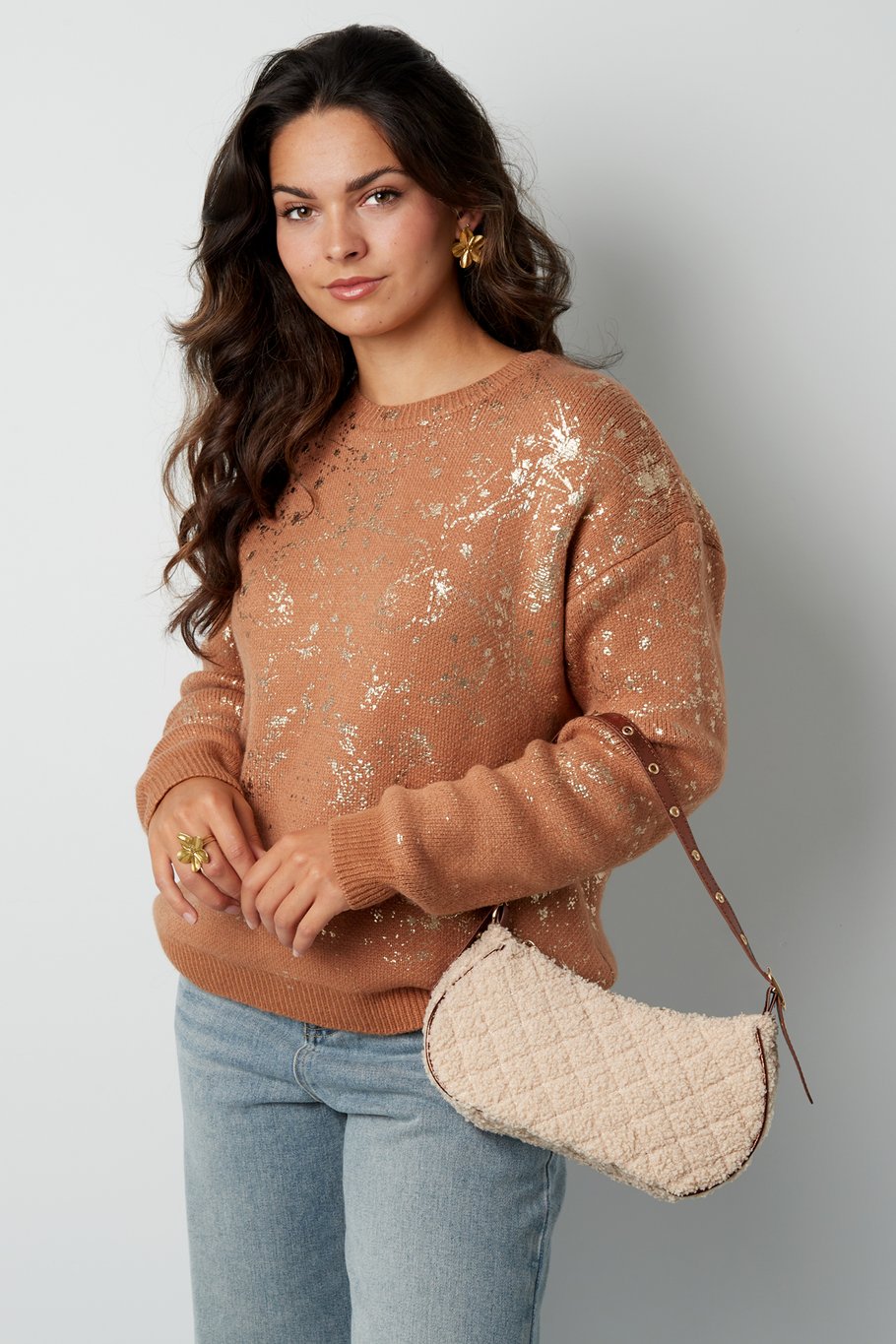 Soft Meander Bag - Rose red Picture3